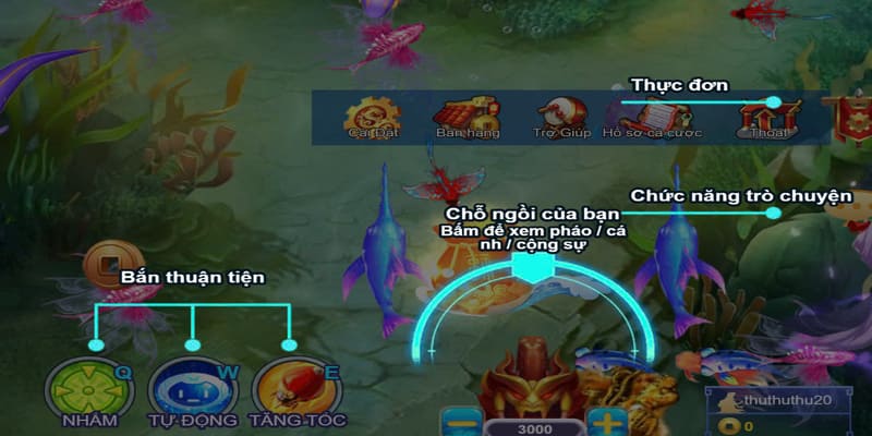 Game bắn cá đa dạng cấp độ và giao diện đẹp