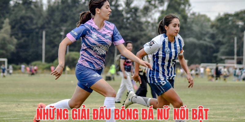 Điểm danh một vài giải bóng đá nữ chất lượng hiện nay